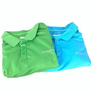 ⛳️ LOT Columbia Omni Shade Men’s Polo Shirts